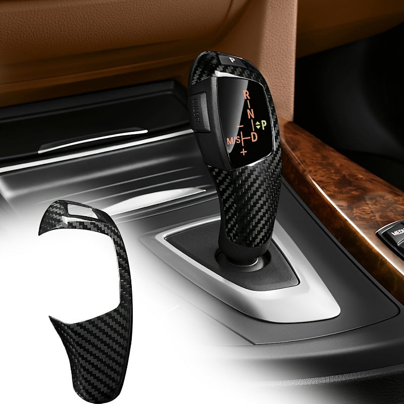Cache levier de vitesse en fibre de carbone Ticify pour BMW
